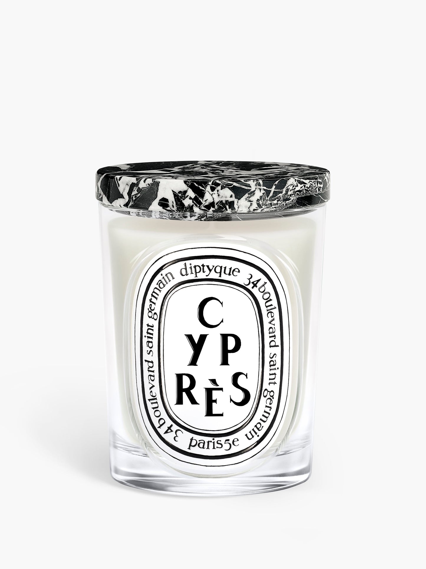 Antique Marble lid - For classic candles
