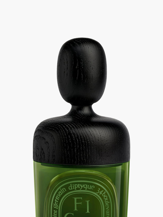 Black Volute lid - For medium candle