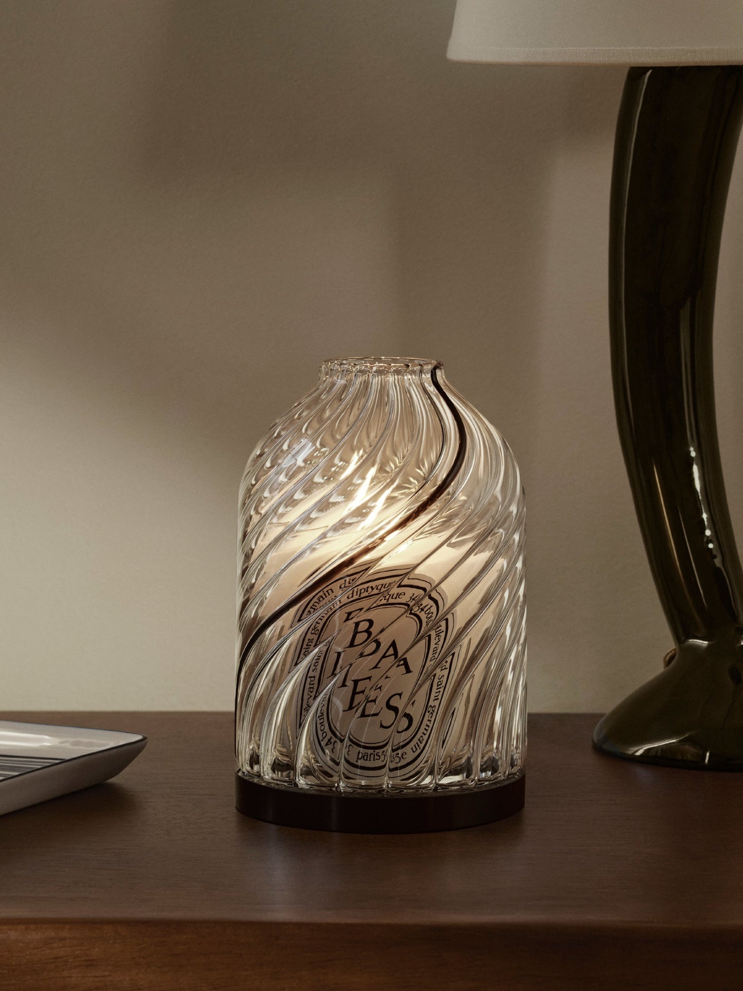 Torsade candle holder - For classic candles