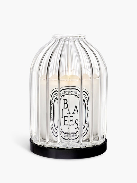 Ribbed candle holder - For classic candles