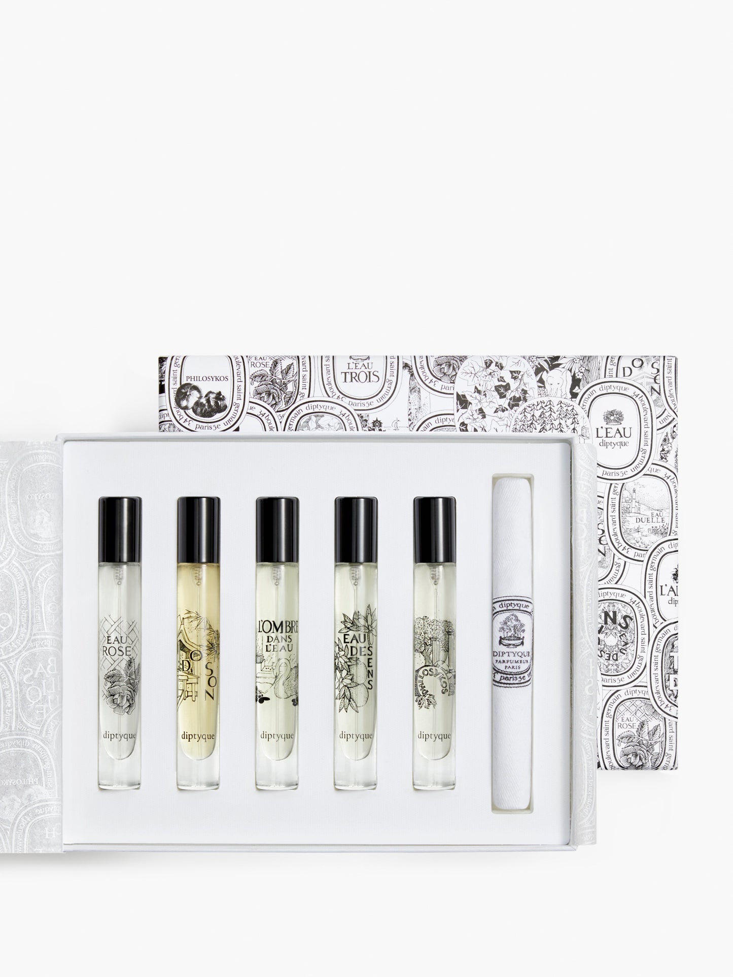 Set of 5 Eaux de toilette - Pre-composed