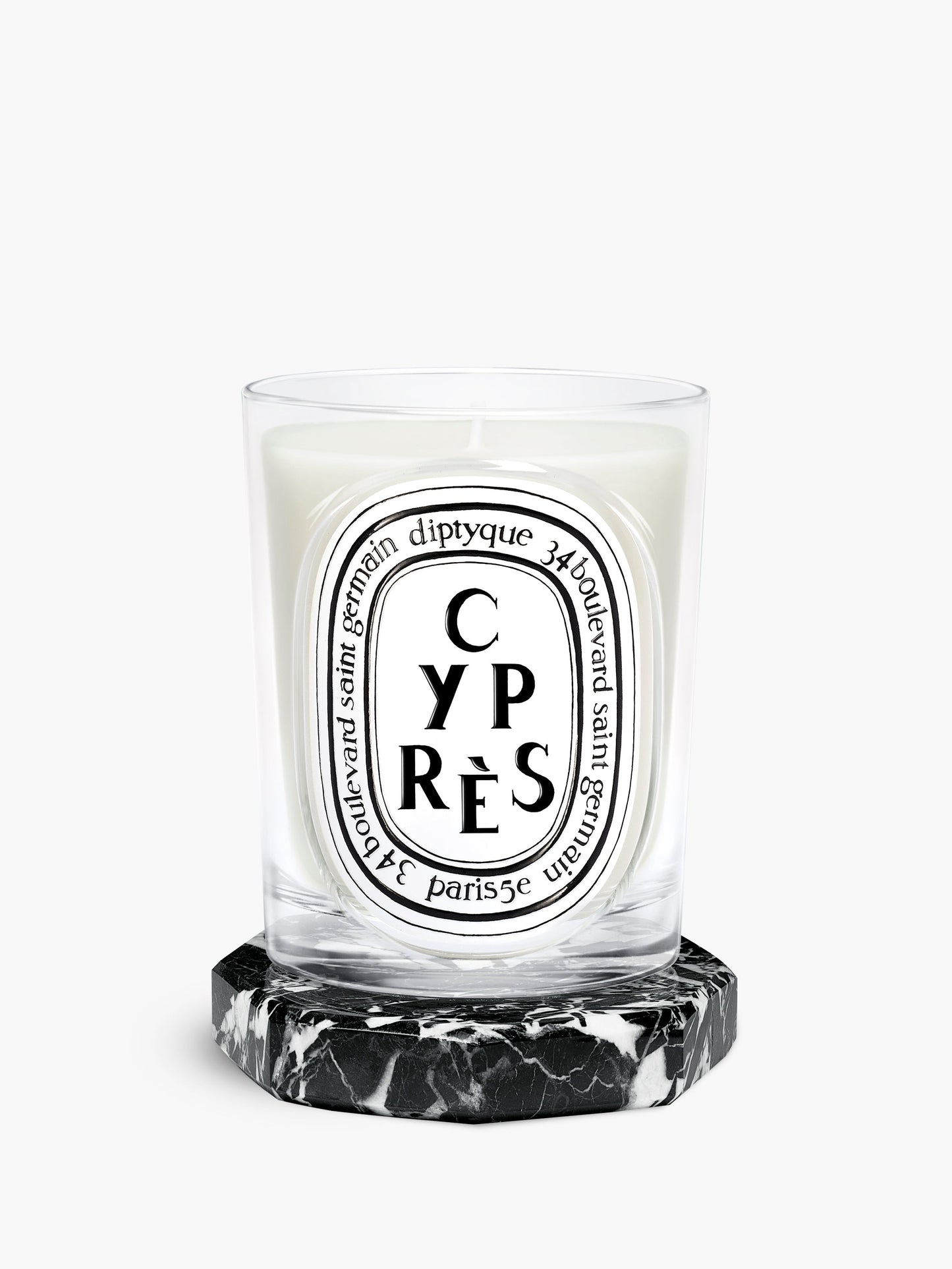 Antique Marble Octagonal stand - For classic candles