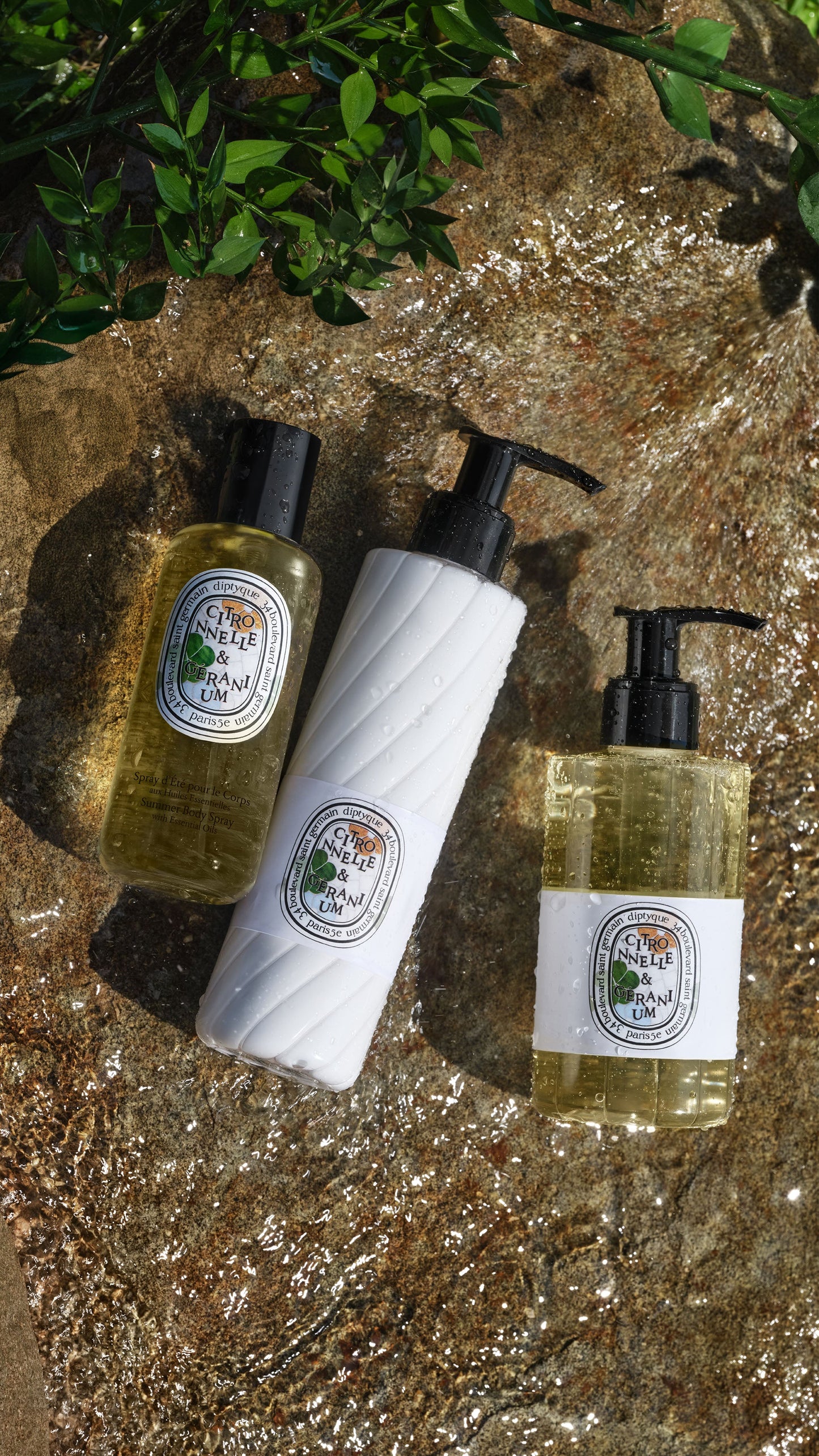 Lemongrass & Geranium - Perfumed cleansing body gel