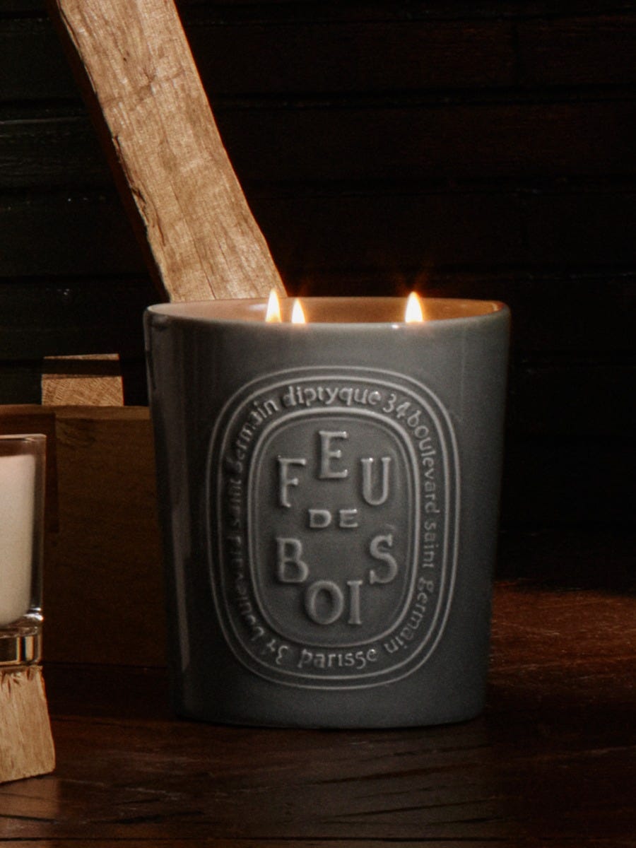 Feu de Bois (Wood Fire) - Large Candle