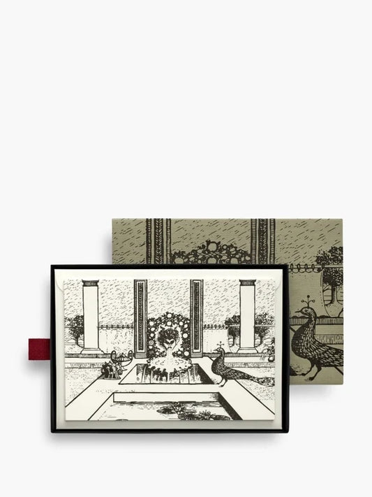 Correspondence set - Peacock and Plume