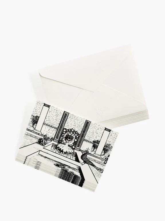 Correspondence set - Peacock and Plume