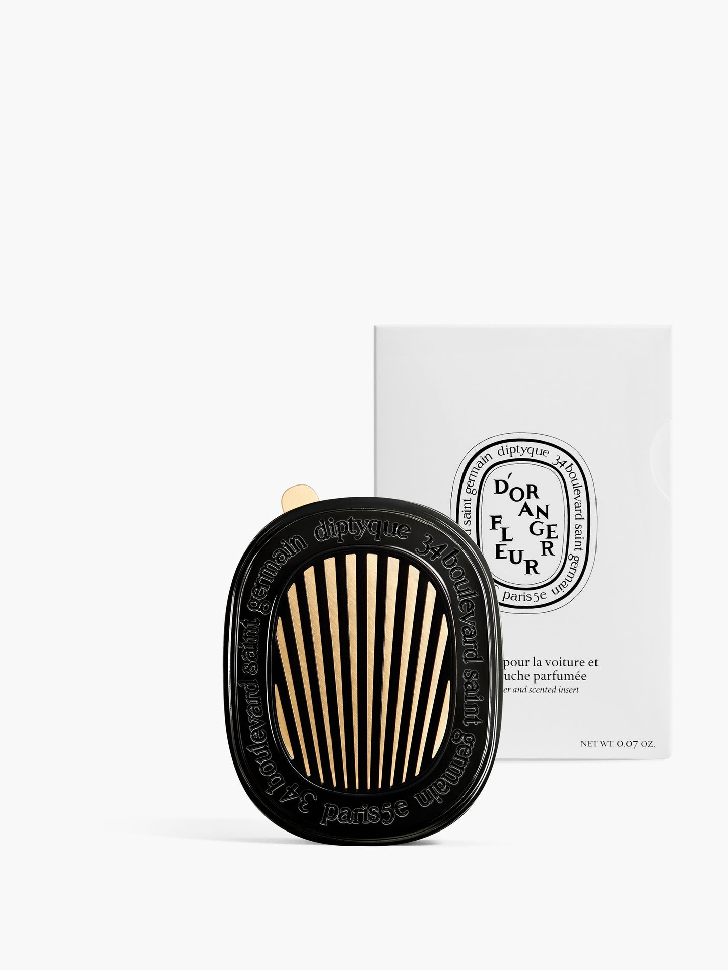 Fleur d'Oranger (Orange Blossom) - Car diffuser and insert