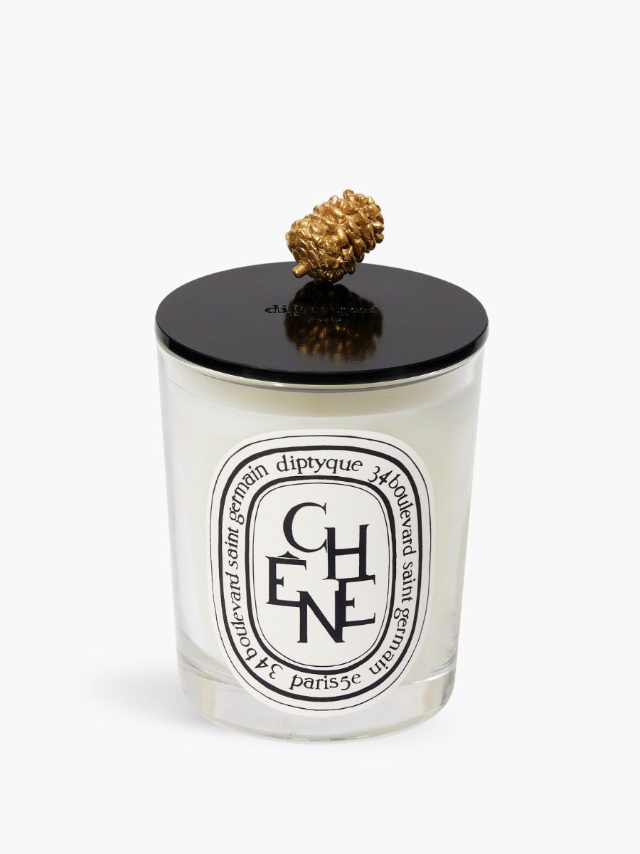 Pine cone lid - For classic candles