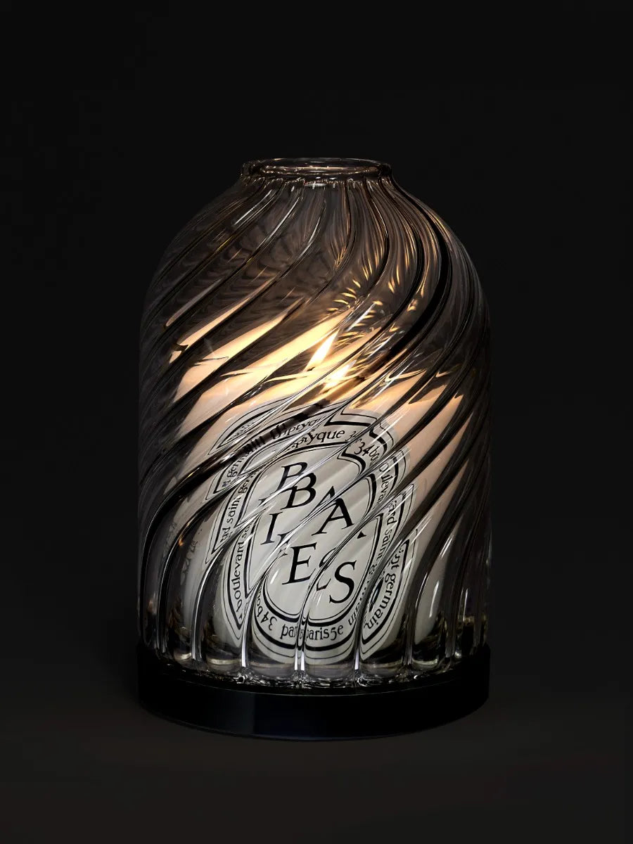 Torsade candle holder - For classic candles