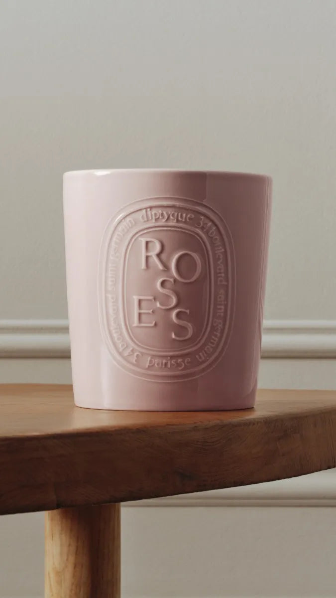 Roses - Very Large Candle
