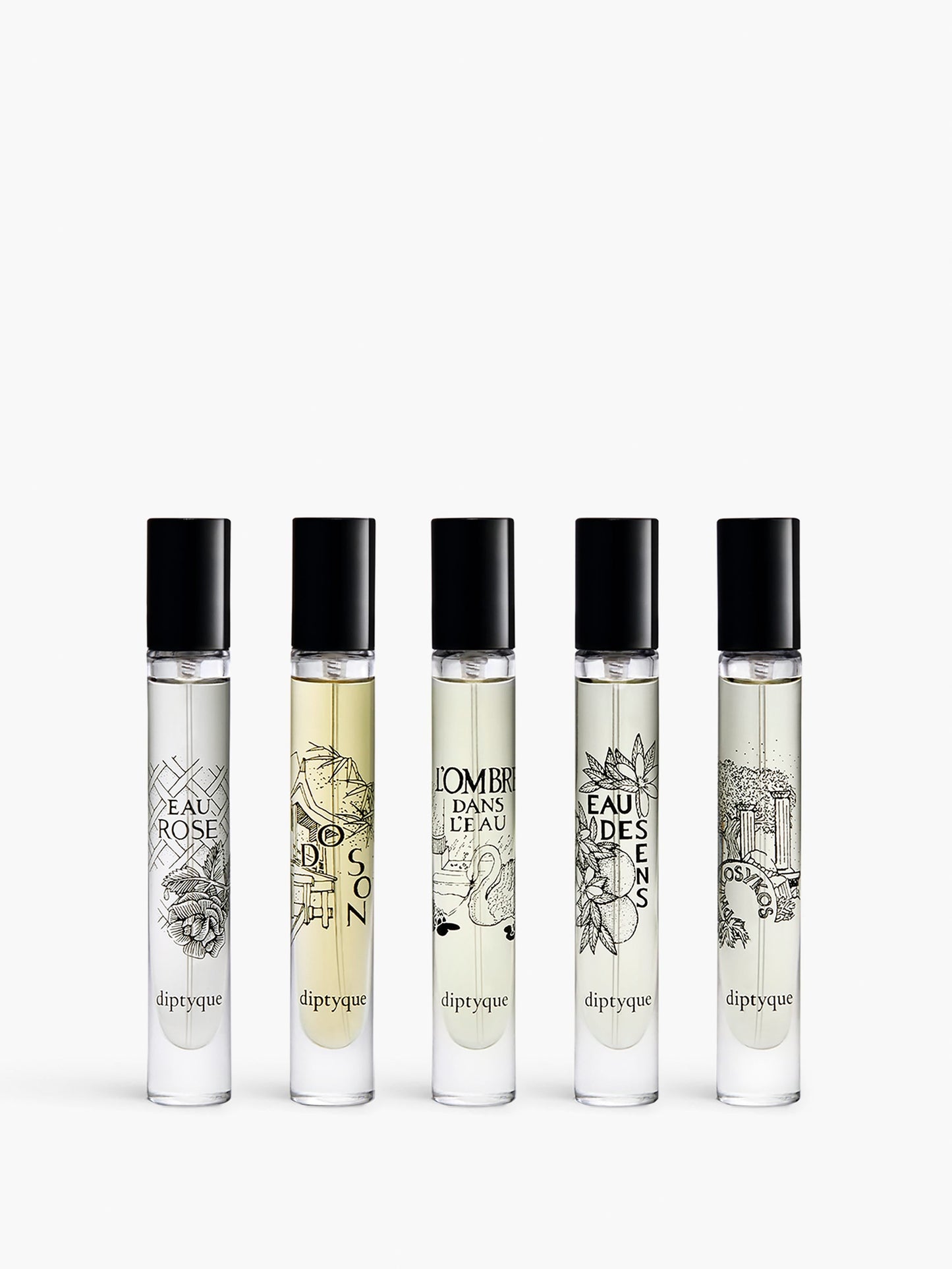 Set of 5 Eaux de toilette - Pre-composed