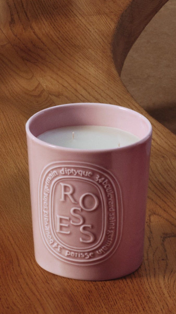 Roses - Large Candle