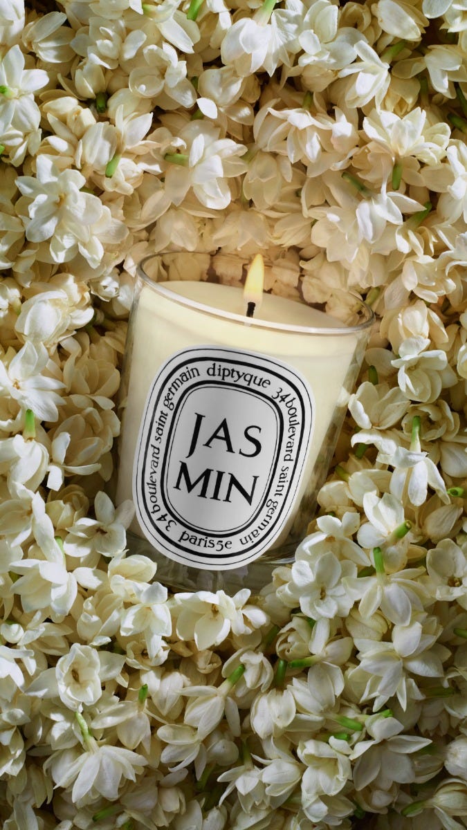 Jasmin (Jasmine) - Small Candle