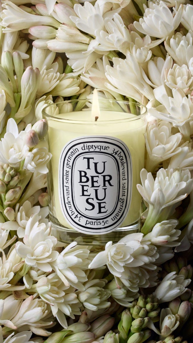 Tubéreuse (Tuberose) - Small Candle