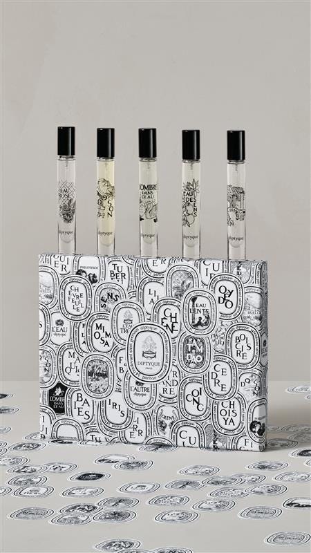 Set of 5 Eaux de toilette - Pre-composed