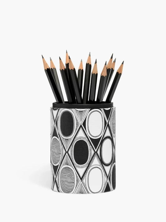 Pencil pot - Diamonds in Graphite